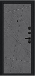 Дверь Браво Граффити-5/SBlack Букле черное/Slate Art DIS007412 фото
