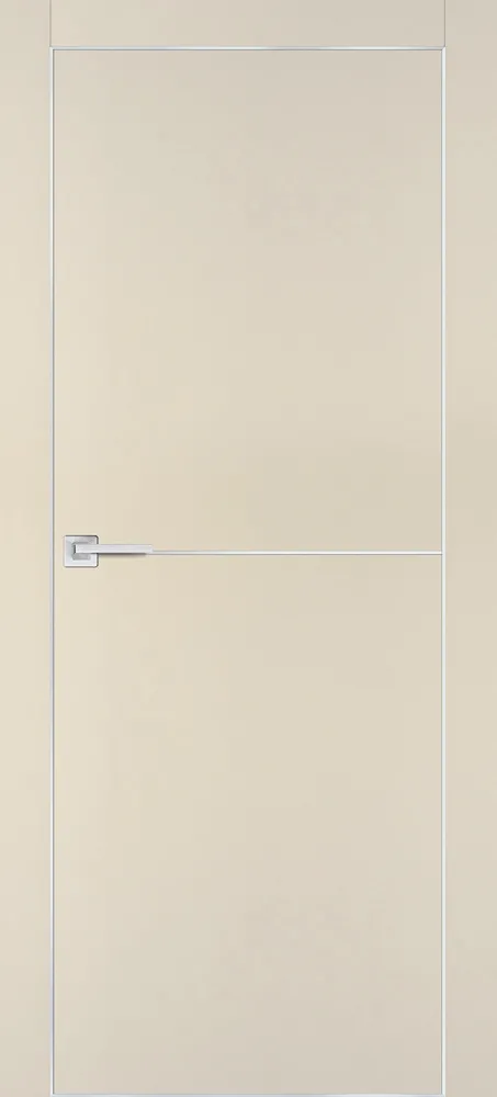 Фото Межкомнатная дверь PX-19 AL кромка с 4-х ст. Бежевый матовый