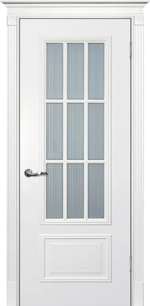 Фото Межкомнатная дверь Смальта 08 Белый ral 9003