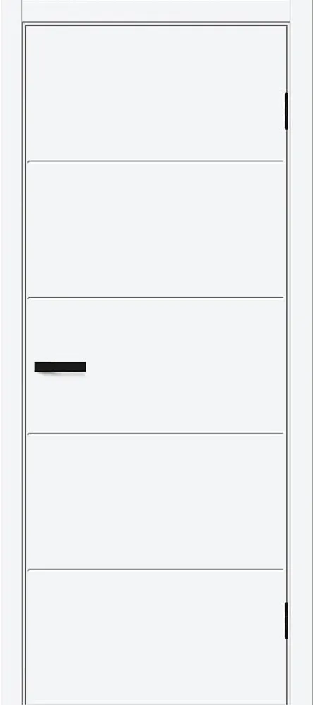 Межкомнатная дверь Граффити-2.Д White Pro BR6024