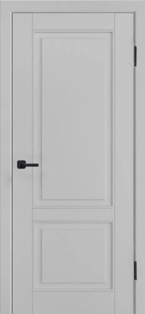 Межкомнатная дверь Модель L-5 серая эмаль